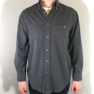 Grey Orvis Long Sleeve Button Up